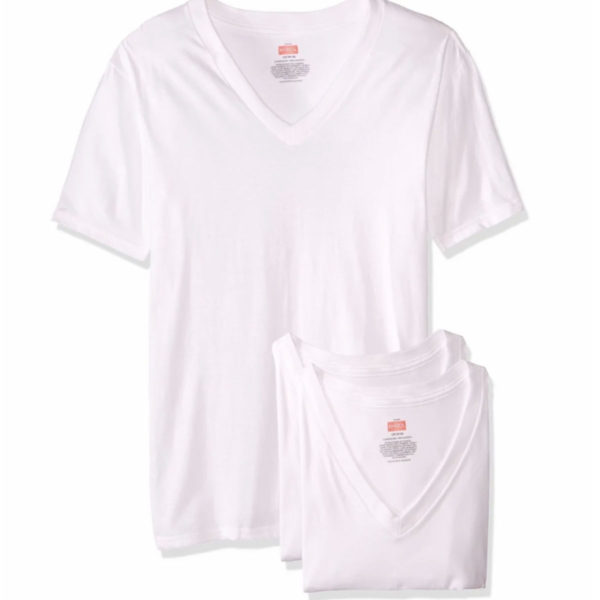 Playeras Blancas Cuello V